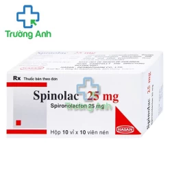 Spinolac 25mg - Thuốc điều trị suy tim nặng và tăng huyết áp